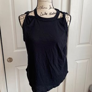 Free People Black Tank top